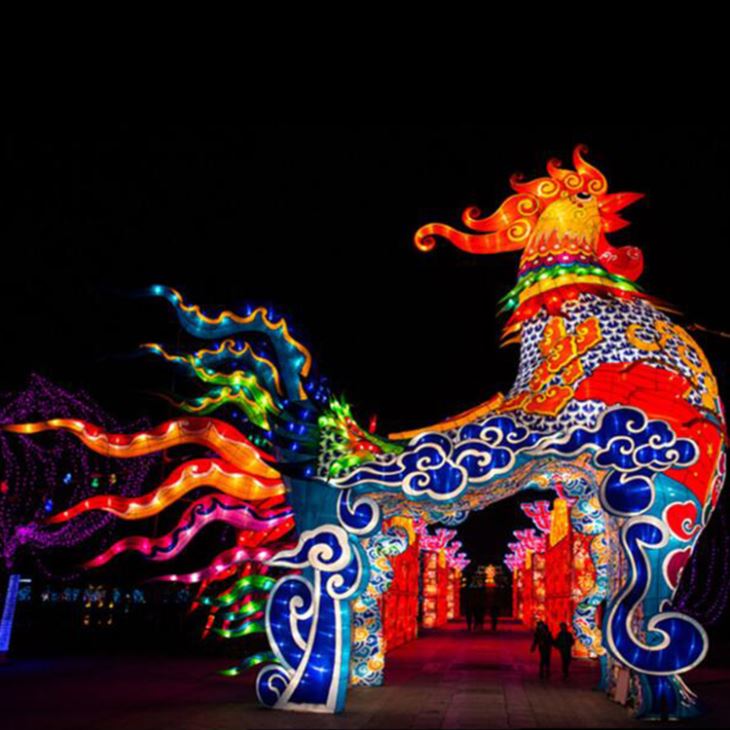 Realistic Silk Lantern Festival Decorate Chinese Lantern For Sale