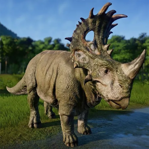 مقیاس یک مدل پارک دایناسور معمولی چقدر است؟