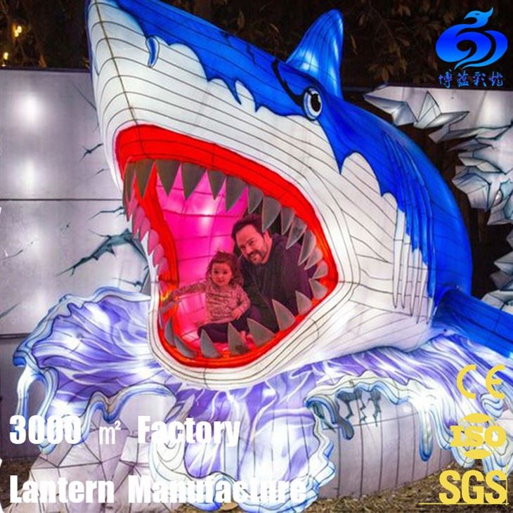 chinese shark lantern