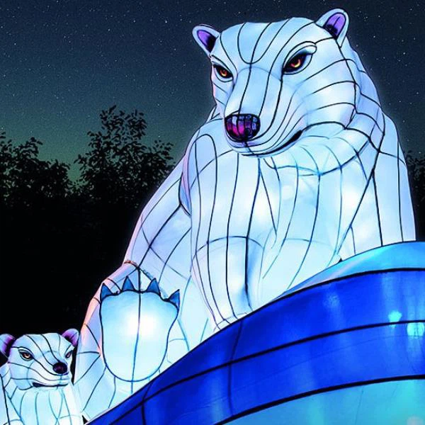Outdoor Chinese Silk Lantern